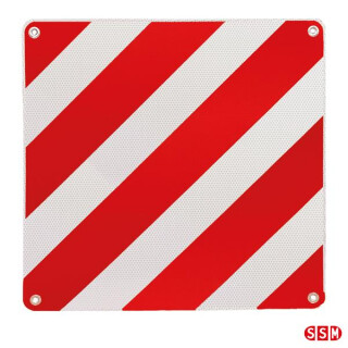 Warntafel Italien weiß starr aus Aluminium mit Typ 823...