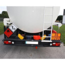 Gefahrzettel Klasse 5.1 Entzündend wirkende Stoffe Aluminium Passend für Rahmen G 2101F, 2301, 2302/0.8