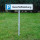 Parkplatzreservierungsschild, Parkplatzschild Besucher