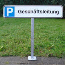 Parkplatzreservierungsschild, Parkplatzschild Behindertenparkplatz