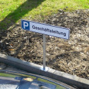 Parkplatzreservierungsschild, Parkplatzschild Frauenparkplatz