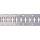 S-Line® Kombi-Ankerschiene 3009-FL, Edelstahl, 3048 mm