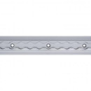 S-Line Airlineprofil-Ankerschiene 4008-AL, eloxiert, 2997 mm