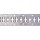 S-Line® Kombi-Ankerschiene 3009-FL, Stahl verzinkt, 3048 mm