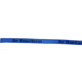 Zurrgurt / Spanngurt BEDRUCKT 2-teilig aus 100 % Polyester mit Profilhaken und Druckratsche 5t /10m min. 100 Stk BLAU