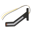 LED-Umrissleuchte links mit Seitenmarkierungslicht und...