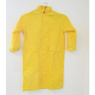 Regenmantel, Wasserfeste Sicherheitsjacke mit Kapuze Arbeitskleidung Größe XL