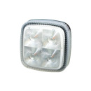 LED Blinkleuchte PRO-SQUARE 12/24 Volt, Kabel 0,5m