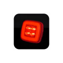 LED Heckleuchte PRO-SQUARE 12/24 Volt, Kabel 0,5m