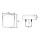 LED Heckleuchte PRO-SQUARE 12/24 Volt, Kabel 0,5m