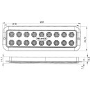 LED Heckleuchte PRO-SPACE 3F Einbau