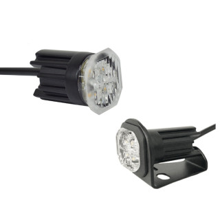 LED Kennleuchte PRO-MICRO-STROBE II gelb, ECE R65