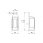 LED Umrissleuchte PRO-SUPER-JET links, Pendelhalter