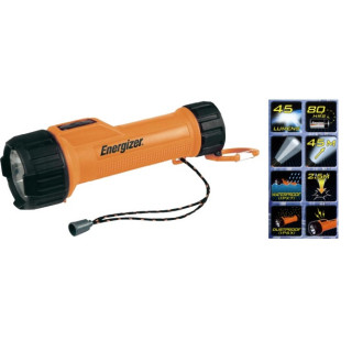 LED Taschenlampe orange