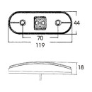 LED Seitenmarkierungsleuchte UNIPOINT flacher Aufbau,...