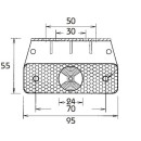 LED Seitenmarkierungsleuchte FLATPOINT Aufbauversion,...