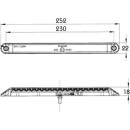 LED Nebelschlussleuchte PRO-CAN XL 12 Volt, Gehäuse glasklar