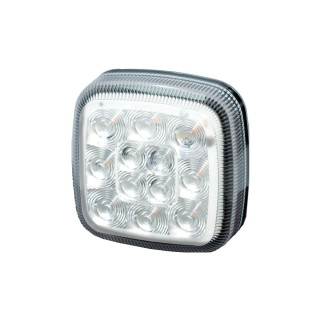 Vordere LED Blink-Positionsleuchte PRO-SQUARE 12/24 Volt, Kabel 0,5m