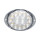 Vordere LED Blink-Positionsleuchte PRO-OVAL 12/24 Volt, Kabel 0,5m