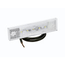 LED Begrenzungsleuchte PRO-SUPER-FLAT Kable 0,5m offenes Ende, 3M Selbstklebefolie