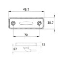 LED Seitenmarkierungsleuchte mit Kabel