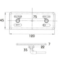 LED Seitenmarkierungsleuchte