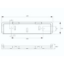 Kennzeichenhalter PRO-CARRIER inkl. 2 LED Kennzeichenleuchten