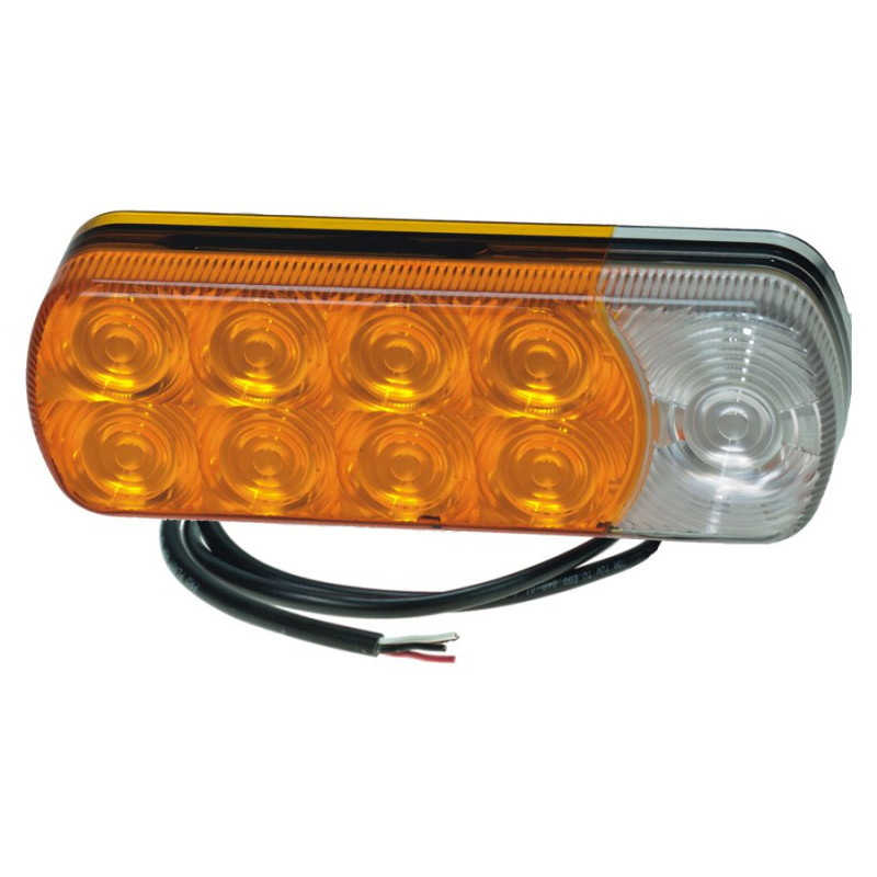 PrixPrime - Stroboskop-LED-Licht mit Befestigungsbügel 12V