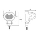 LED Arbeitsscheinwerfer PRO-MIDI-ROCK 1800 Lumen