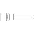 Sonic 1/2 Innensechskant Biteinsatz mit Kugel, 140mm, 8mm