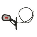 Seitenmarkierungsleuchte LED mit kurzem Arm, 12 / 24 V  links