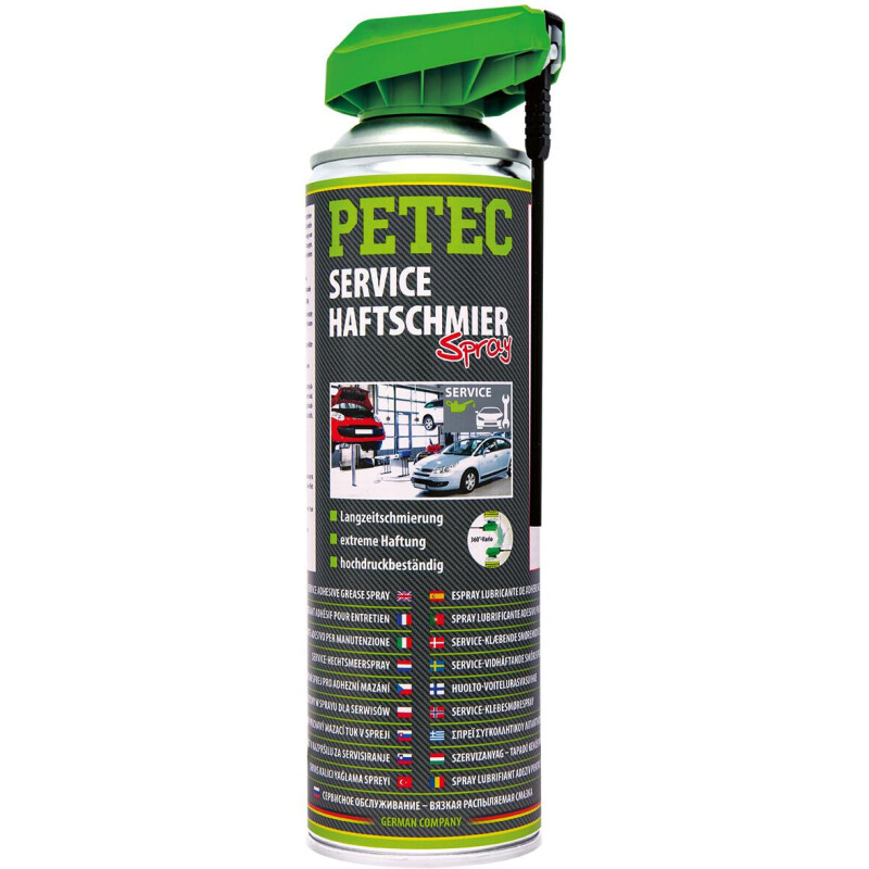 Service-, Haftschmier-Spray, Transparent, 500ML - 71550 von PETEC - EAN ...