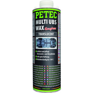 PETEC Multi UBS Wax, transparent, Saugdose 1.000ML