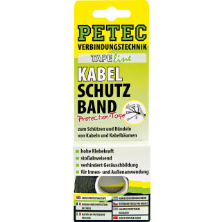 PETEC Kabelschutzband, 19 MM x 0,3 MM x 10 M