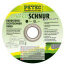 PETEC Karo - Schnur, Karosseriedichtschnur, Butyl, Rund,...