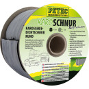 PETEC Karo - Schnur, Karosseriedichtschnur, Butyl, Rund, schwarz, 10 MM x 10 M