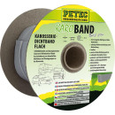 PETEC Karo - Band, Karosseriedichtband, Butyl, flach, grau, 20 MM x 2 MM x 16 M