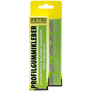 PETEC Profilgummikleber, 70ML, SB-KARTE