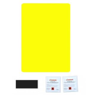 Planenreparatur Set für LKW Planen & Zelte Selbstklebend 450 x 320 mm gelb