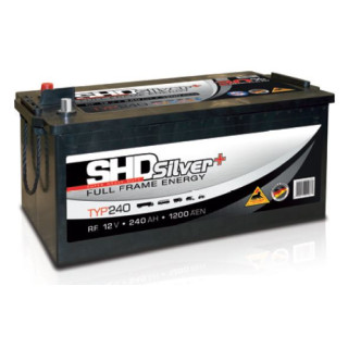 Panther Starterbatterie Full Frame Energy SHD 12V, 240 Ah / 1200 A, L x B x H 518 x 276 x 242 mm