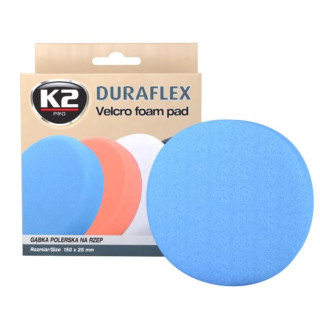 K2 Polierschwamm Polierpad Duraflex 150mm blau