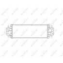 Ladeluftkühler passend für RENAULT Trafic 1.9D 01- NRF 30875