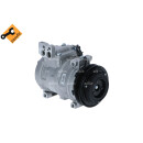 Kompressor, mit PAG Kompressoröl, EASY FIT passend für IVECO Daily 2.8D 00- NRF 32459