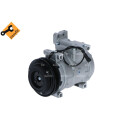 Kompressor, mit PAG Kompressoröl, EASY FIT passend für IVECO Daily 2.8D 00- NRF 32459