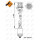 Druckschalter, EASY FIT passend für MERCEDES TRUCKS Actros 03- NRF 38950