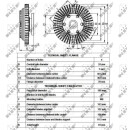 Lüfterkupplung passend für MITSUBISHI Pajero...