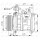 Kompressor passend für IVECO Daily II 02-  - NRF 32552G