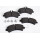 Scheibenbremsbelag E11 90R-01 348/8256 passend für MERCEDES-BENZ, VW