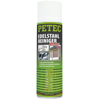 PETEC Edelstahlreiniger Spray, 500ML