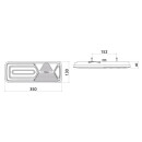 LED Heckleuchte LC12 GT12L 24V links passend für Schmitz Cargobull